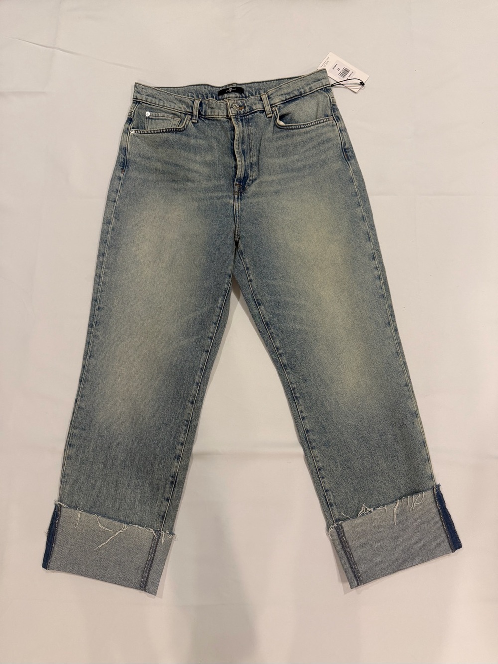 7 For All Mankind Cuffed Jeans